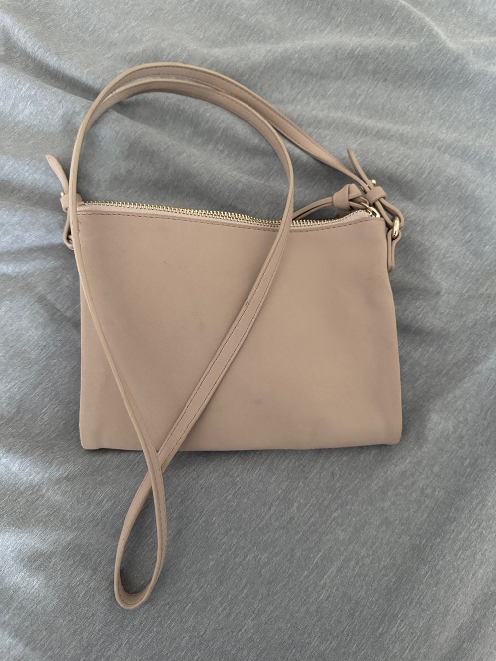 Old Navy Beige Crossbody Bag - Soft Neutral Shoulder Purse